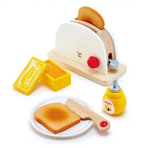 Comparateur de prix : Grille pain bois pour enfant blanc Hape - Jouet d'imitation de qualité