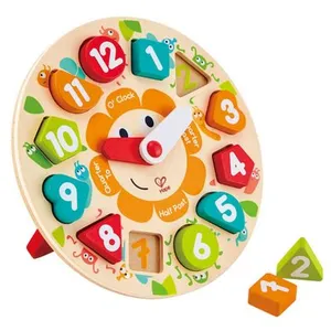 Comparateur de prix : Puzzle 13 pièces Horloge Chunky Hape