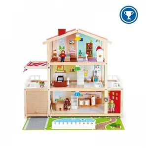 Comparateur de prix : Playset Hape Villa Moderne De Poupées