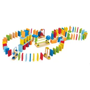 Hape - Jouet en bois Circuit de Dominos arc-en-ciel Hape® - Jouet Hape pas cher