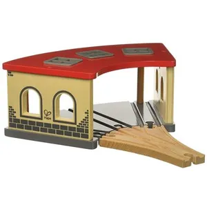 Hape - E3704 - Circuit de Train en Bois - Gare de Triage pas cher