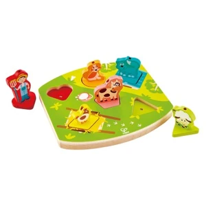Comparateur de prix : Puzzle 7 pièces Bruits de la ferme Hape