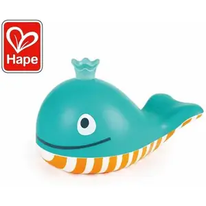 Jeu d'éveil Baleine à bulles HAPE - Pour enfant de plus de 18 mois - Orange et vert pas cher