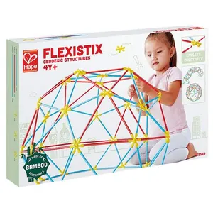 Kit créatif Hape Flexistix Structures géodésiques pas cher