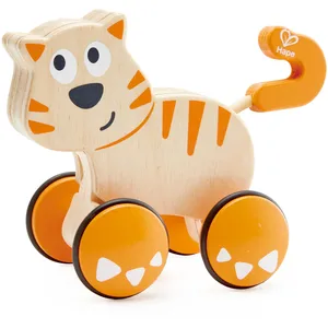 Hape E0363 - Dante Le Chat Qui trottine, Chaton à roulettes pas cher