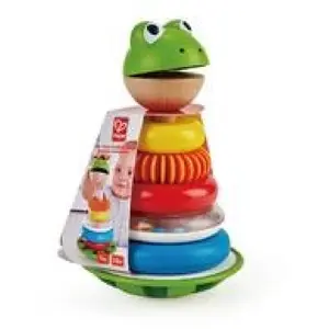 Comparateur de prix : Anneux à empiler Hape M Grenouille