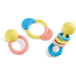 Hochet Et Anneau De Dentition En Riz Japonais Hape Jaune
