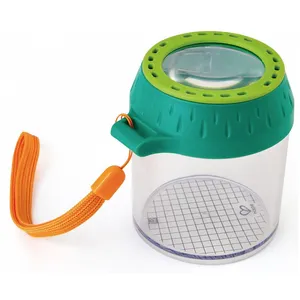 Comparateur de prix : Hape boîte à insectes avec loupe et grille de mesure 8,5 cm Vert