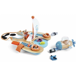 Hape - Soin Animaux et Forêts avec Kiki - Jouet pour Enfants À partir de 3 Ans - Figurine et Accessoires - Jeu Écologique et Durable en Bambou - Idéal pour Jeu Libre - Idée Cadeau Enfant pas cher