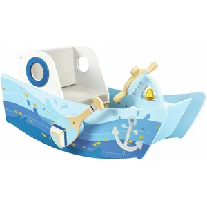Hape Bateau à bascule en bois pas cher