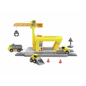 Hape Set De Construction De Chemin De Fer pas cher