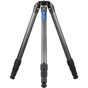 Leofoto Summit LM-404cl (Carbone, Métal), Trépied, Noir