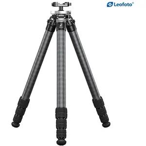 Leofoto Carbon Stativ ST-364C mit integriertem Kugelkopf, Arca und Pic...