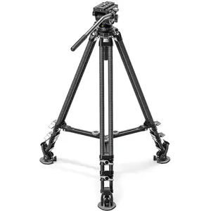 Leofoto Video tripod LVC-193C + BV-10 pas cher