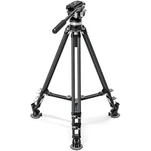 Leofoto Video tripod LVC-253C+BV-15 pas cher