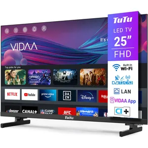 Téléviseur Smart TV 25 Pouces - TUTU - TUV25FQ1B - FHD LED - WiFi - VI... pas cher