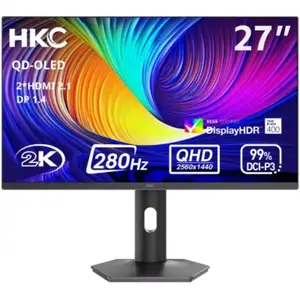 HKC GS27QTS 27'' OLED 280 Hz Gris pas cher