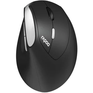 Rapoo Kabellose ergonomische Maus EV250, Schwarz Einstellbarer Sensor mit 1600 DPI