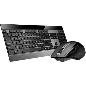 Rapoo 9900m Clavier Souris Incluse QWERTZ Noir pas cher