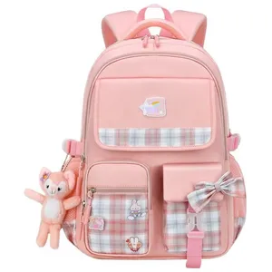FINDPITAYA Sac d école pour Enfants de Grande Capacité Léger Sac a Dos...Vendu parcdiscount