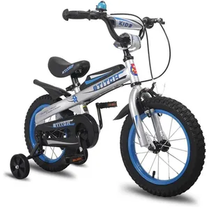 Vélo pour enfants HILAND, 14", pour enfants de 3 à 5 ans, avec garde-b... pas cher