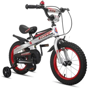 Vélo pour enfants HILAND, 16", pour enfants de 4 à 6 ans, avec garde-b... pas cher