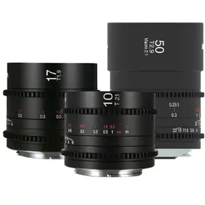 Laowa MFT Cine prime bundle de 3 objectifs [large + macro] (10mm, 17mm... pas cher