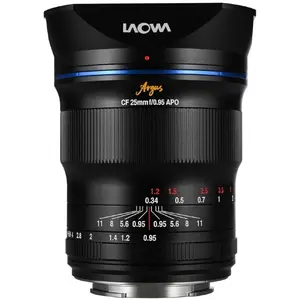 Comparateur de prix : Laowa Objectif hybride Laowa Argus 25mm f/0.95 CF APO pour Fuji X Noir