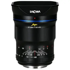 Comparateur de prix : Objectif hybride Laowa Argus 33mm f/0.95 CF APO Noir pour Nikon Z