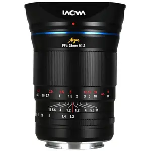 Objectif hybride Laowa Argus 28mm f/1.2 FF noir pour monture L pas cher