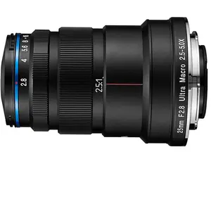 Laowa 25mm f/2.8 2.5-5X Ultra Macro MILC/SLR Objectif macro Noir pas cher