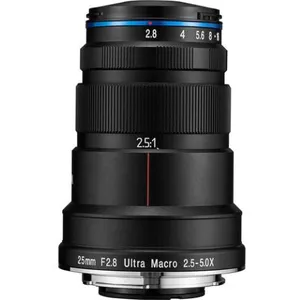 Comparateur de prix : Objectif Laowa 25 mm f/2.8 2.5-5X Ultra Macro pour Nikon Z