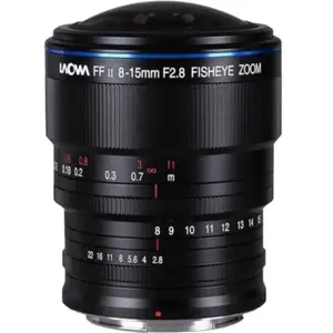 Objectif zoom Laowa 8-15mm F2.8 FF Fisheye Noir pour Monture Nikon ZVendu parmiss-numerique