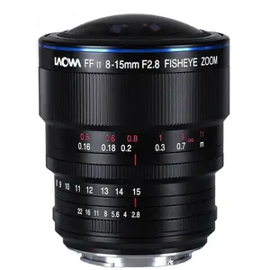Objectif zoom Laowa 8-15mm F2.8 FF Fisheye Noir pour Monture Sony FE