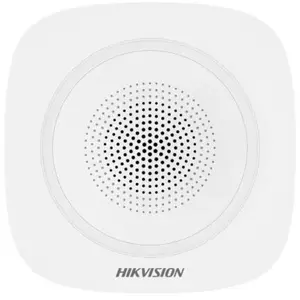 Sirène intérieure avec Flash - Hikvision - 3 types d'alarmes - 90 à 110 dB pas cher