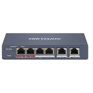 Comparateur de prix : Hikvision DS-3E1106HP-EI - Commutateur - intelligent - 3 x 10/100 (PoE...