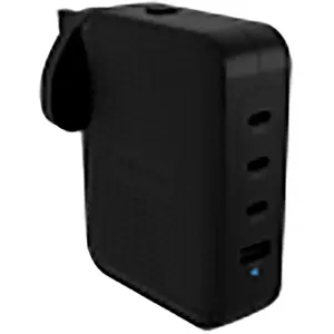 Comparateur de prix : Targus HyperJuice - Adaptateur secteur - 145 Watt - connecteurs de sortie : 4 - noir
