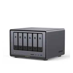 Comparateur de prix : Serveur NAS Ugreen 6 baies DXP6800 pro 160 To Gris anodisé