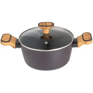 BERGNER Casserole MULTICLAD 20cm Charcoal pas cher