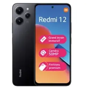 Comparateur de prix : Xiaomi Redmi 12 17,2 cm (6.79") Double SIM hybride Android 13 4G USB Type-C 4 Go 128 Go 5000 mAh Noir