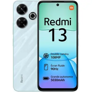 Xiaomi Redmi 13 17,2 cm (6.79") Double SIM hybride 4G USB Type-C 8 Go 256 Go 5030 mAh Bleu pas cher