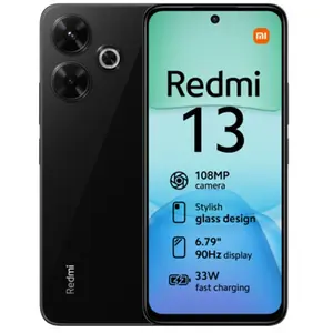 Comparateur de prix : Xiaomi Redmi 13 17,2 cm (6.79") Double SIM hybride 4G USB Type-C 6 Go 128 Go 5030 mAh Noir