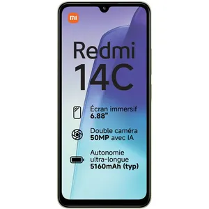 Xiaomi redmi 14c 4g 6gb-128gb verde (sage green) dual sim 6941812748602 pas cher