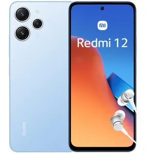 Xiaomi Redmi 12 - Processeur G88, FHD+ 90Hz, 5000mAh 18W, appareil photo principal 50mp, 4+128Go, Bleu Ciel (Version Française + 2 ans garantie) pas cher