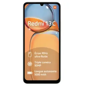 Xiaomi Redmi 13C 17,1 cm (6.74") Double SIM Android 13 4G USB Type-C 4 Go 128 Go 5000 mAh Vert pas cher