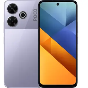 POCO M6 4G 17,2 cm (6.79") Double SIM hybride Android 14 USB Type-C 6 Go 128 Go 5030 mAh Violet pas cher