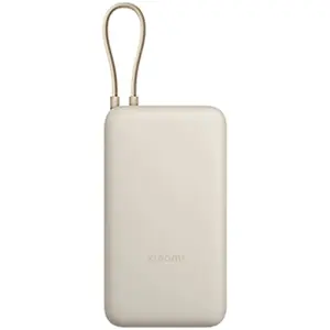 Comparateur de prix : Xiaomi 33W Power Bank 20000mAh (Câble Intégré) Beige