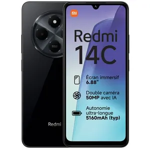 Smartphone Xiaomi Redmi 14C 8Go 256Go Noir NO NFCVendu parcdiscount