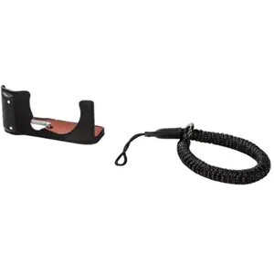 Comparateur de prix : SmallRig 4879 Kit de demi-étui en cuir pour Fujifilm X-M5, noir