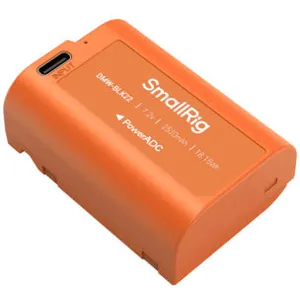 SmallRig 4979 DMW-BLK22 Batterie rechargeable USB-C pour appareil photo, orange pas cher